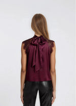 Rachel Halter Blouse - Malbec - XO, Tina Rachel Halter Blouse - Malbec - XO, Tina