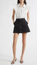 Ramy Brook - Black Behati Skirt - XO, TinaXO
