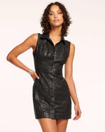 Ramy Brook - Katalina Metallic Denim Dress - Encompass Boutique