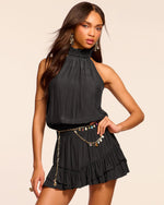Ramy Brook - Naya Mini Dress in Black