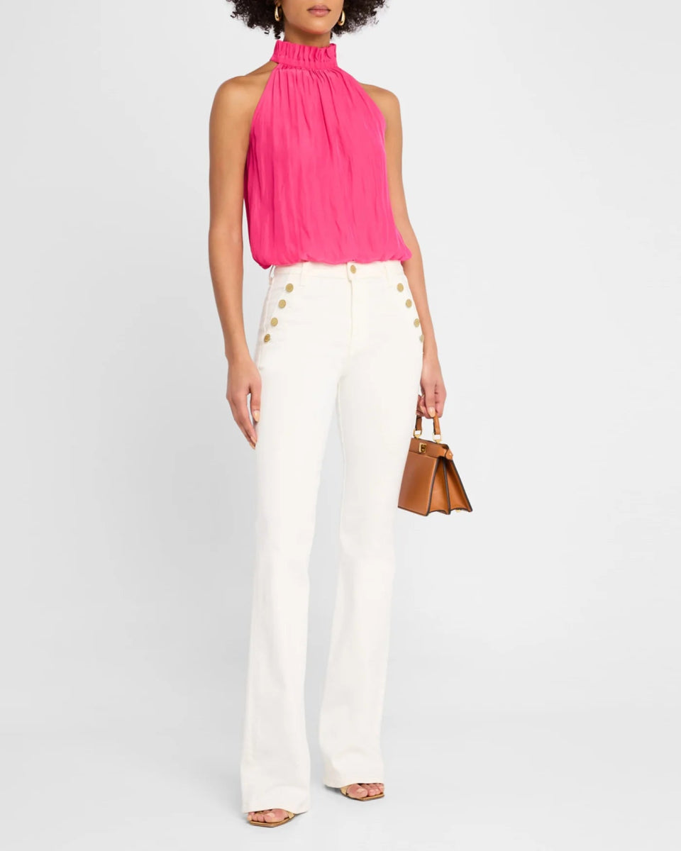 Ramy Brook - Petunia Pink Rowan High Neck Tank Top - XO, Tina