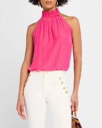 Ramy Brook - Petunia Pink Rowan High Neck Tank Top - XO, Tina