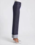 Raquelita Sheen Denim Pants - Dark Denim Blue - XO, Tina Raquelita Sheen Denim Pants - Dark Denim Blue - XO, Tina