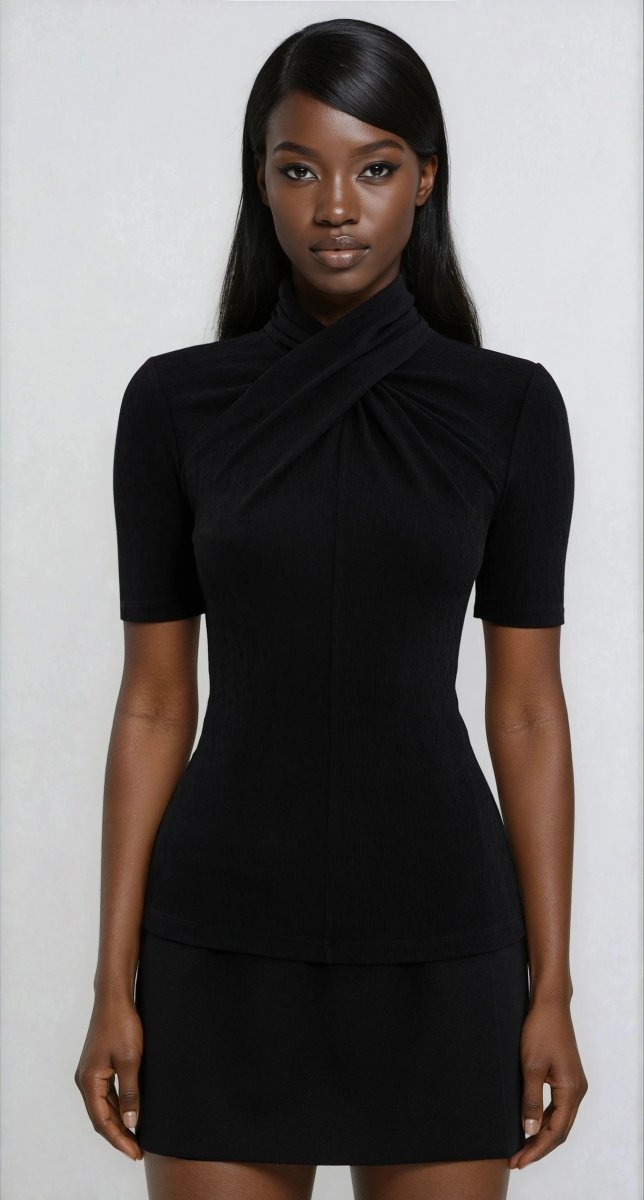 Arial S/S Top – Black Arial S/S Top – Black