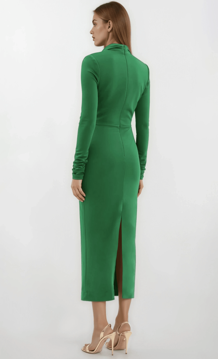 Rebecca Vallance Erin L/S Midi – Emerald