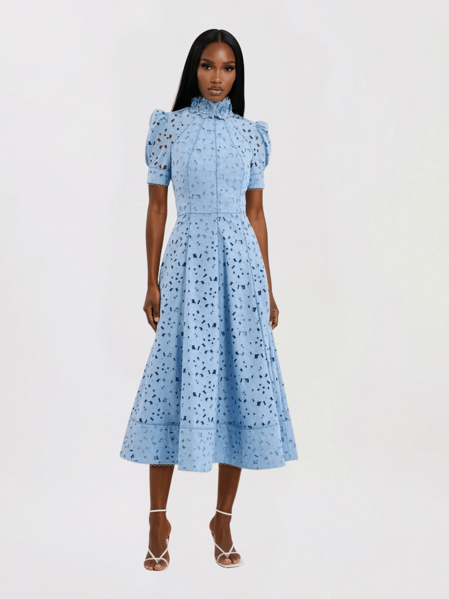 Kitsu S/S Midi - Blue Kitsu S/S Midi - Blue