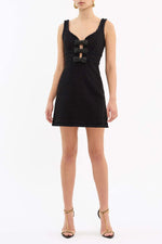Rebecca Vallance - Margo Bow Mini Dress (Final Sale)