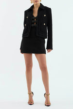 Rebecca Vallance - Margo Bow Mini Dress (Final Sale)