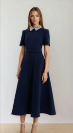 Rebecca Vallance - Xena Short Sleeve Midi Dress