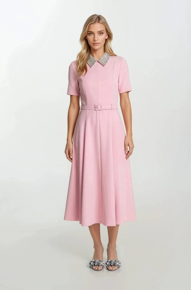 Xena S/S Midi – Pink Xena S/S Midi – Pink