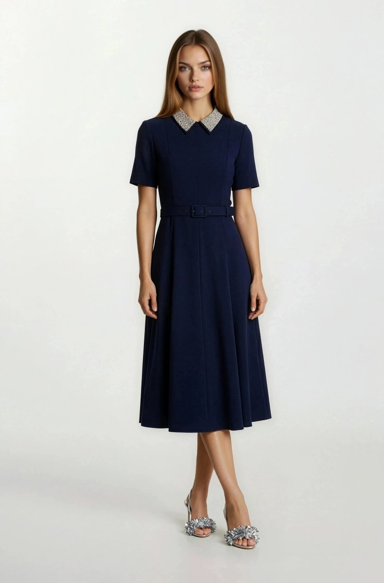 Xena S/S Midi – Navy Blue Xena S/S Midi – Navy Blue