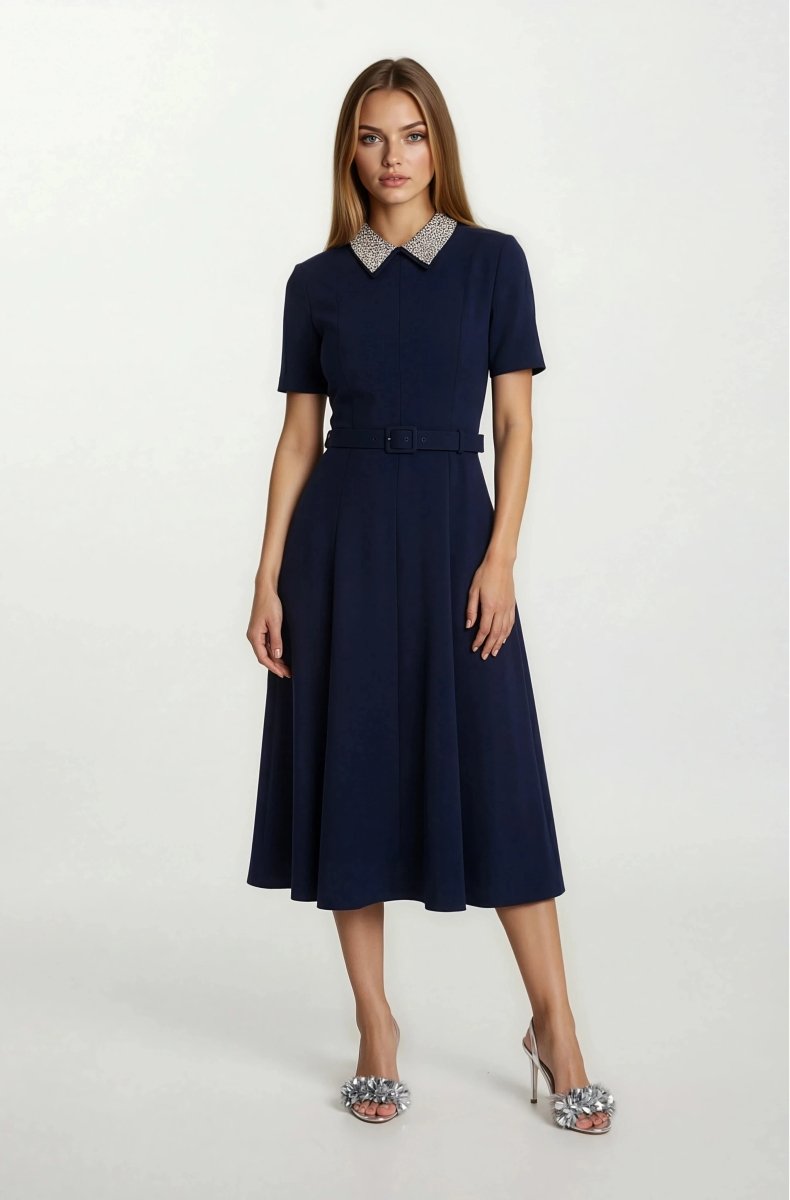 Xena S/S Midi – Navy Blue Xena S/S Midi – Navy Blue