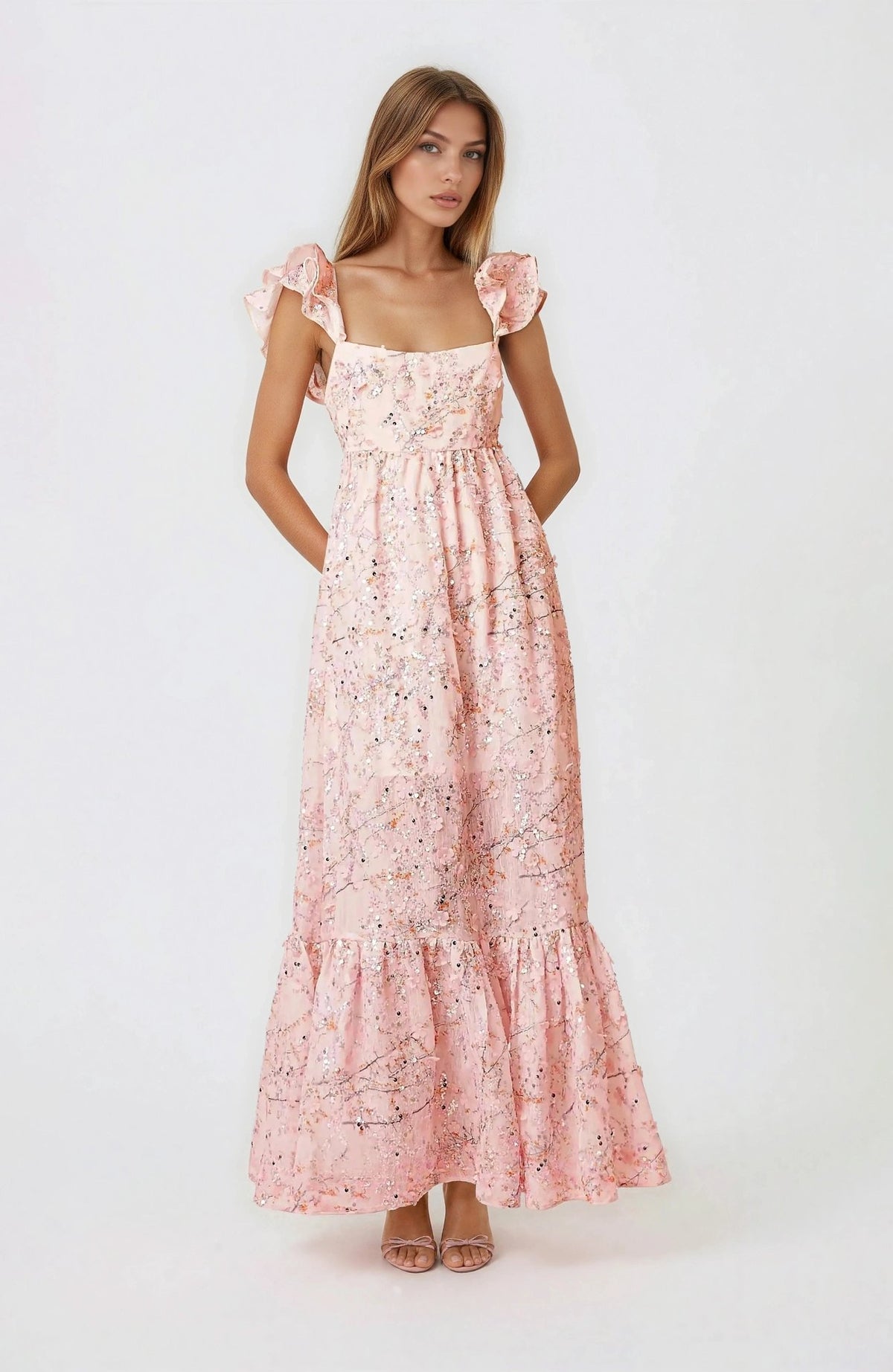 Regina Maxi Dress - Pink Regina Maxi Dress - Pink