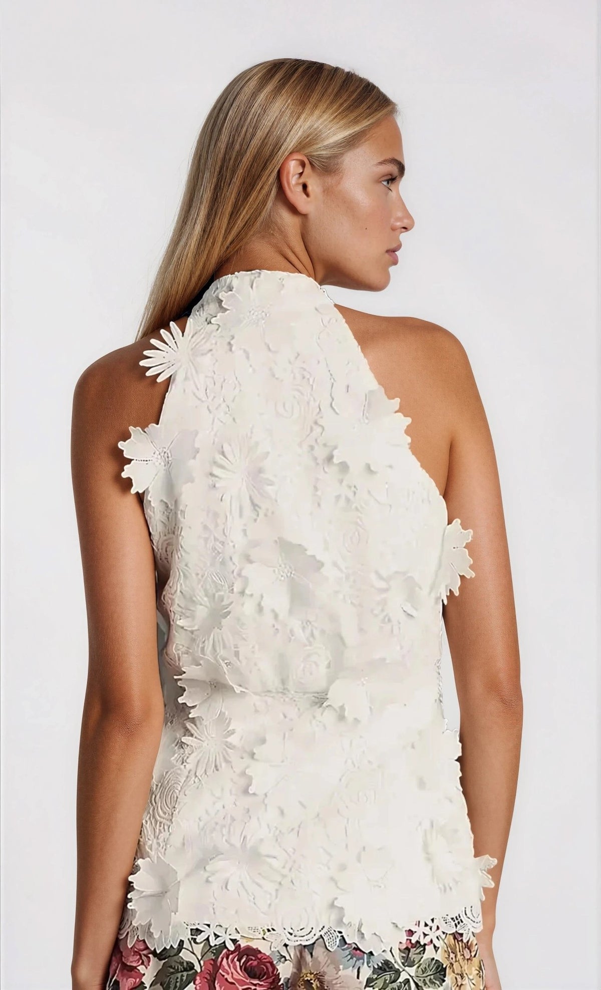 Remy Sleeveless Top – Orchid White (Final Sale) Remy Sleeveless Top – Orchid White (Final Sale)