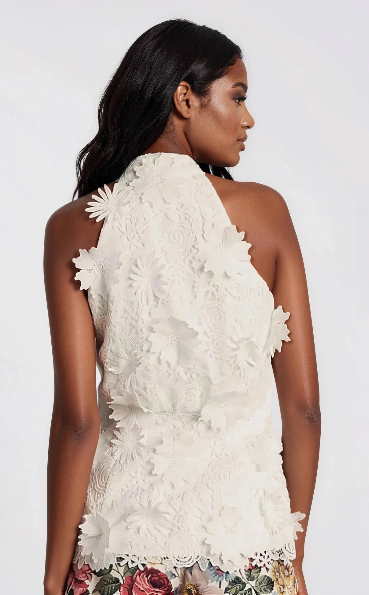 Remy Sleeveless Top – Orchid White (Final Sale) Remy Sleeveless Top – Orchid White (Final Sale)