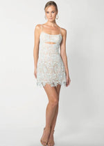Sau Lee - Carly Lace Mini Dress