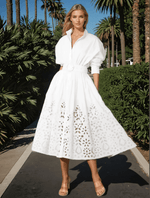 Sau Lee - Midi Hayden Shirt Dress