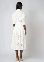 Hayden Shirt Dress – White Hayden Shirt Dress – White