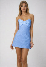 Jace Dress – Azure Blue Jace Dress – Azure Blue