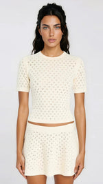 Seren Skirt – Eggshell Seren Skirt – Eggshell