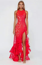 Sicilia Midi Dress – Red Sicilia Midi Dress – Red