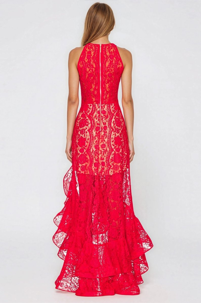 Sicilia Midi Dress – Red Sicilia Midi Dress – Red