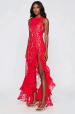 Sicilia Midi Dress – Red Sicilia Midi Dress – Red