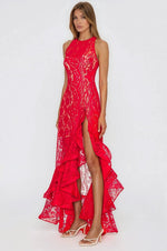 Sicilia Midi Dress – Red Sicilia Midi Dress – Red