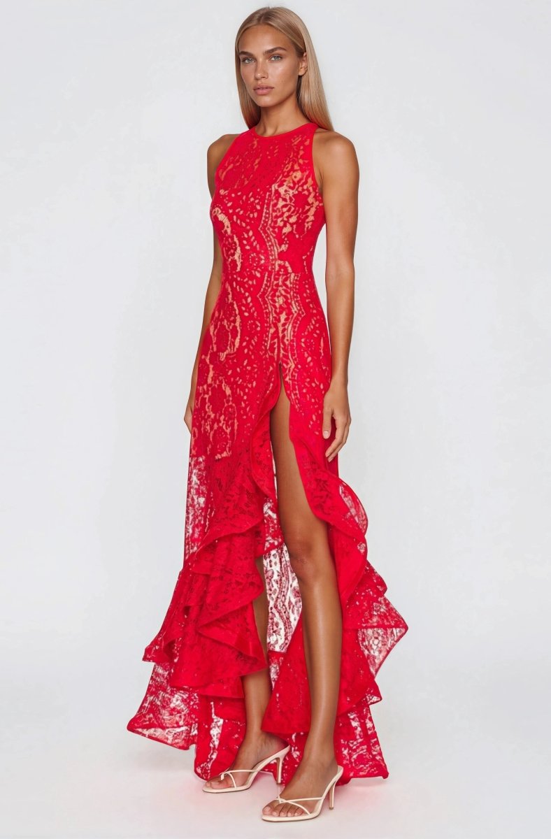 Sicilia Midi Dress – Red Sicilia Midi Dress – Red