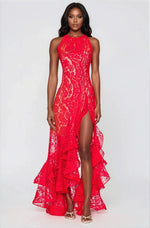 Sicilia Midi Dress – Red Sicilia Midi Dress – Red