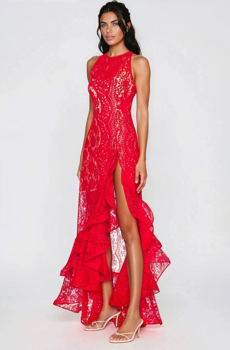 Sicilia Midi Dress – Red Sicilia Midi Dress – Red