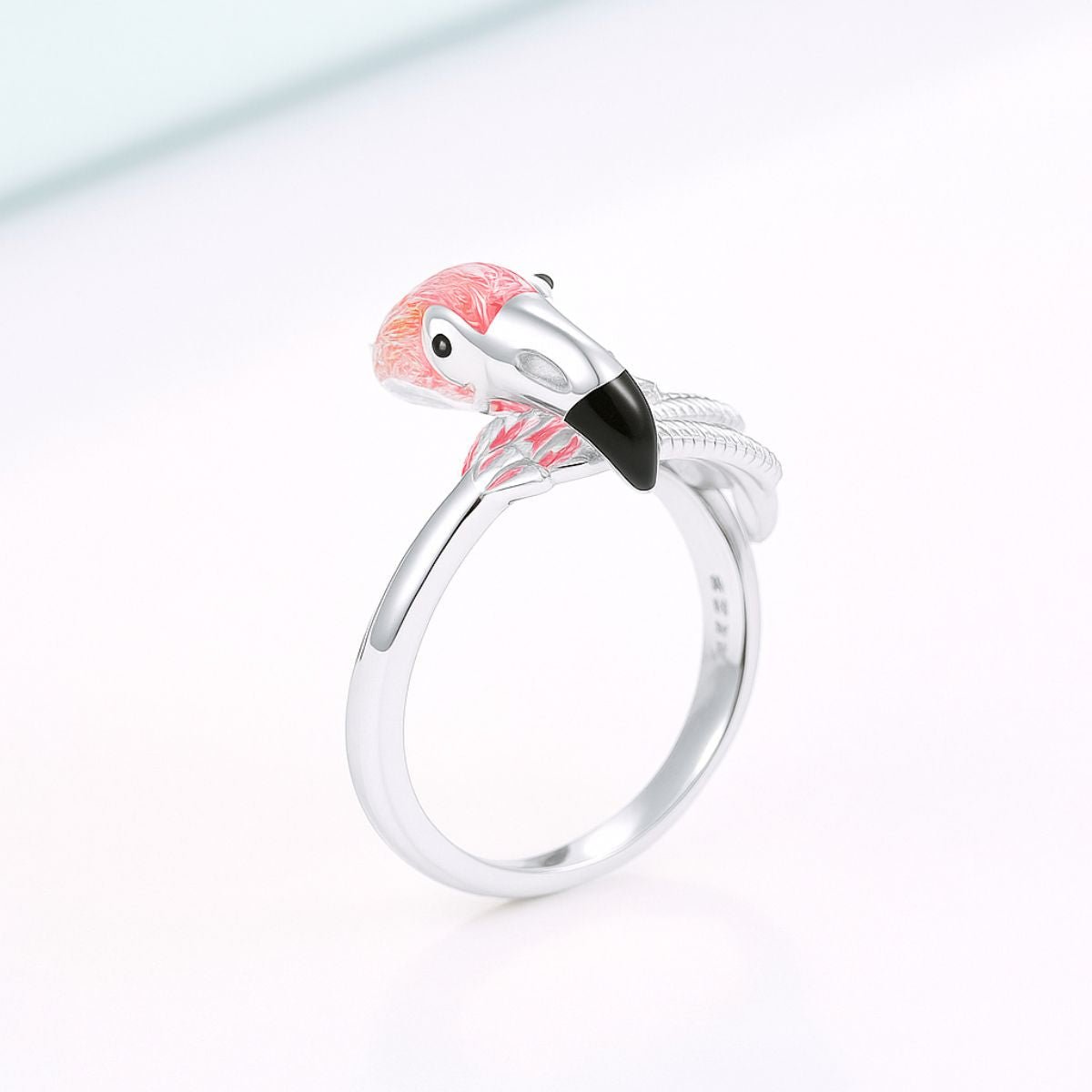 Statement Flamingo Rings Statement Flamingo Rings