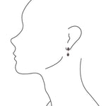 Sterling Silver Black Onyx Drop Earrings Sterling Silver Black Onyx Drop Earrings