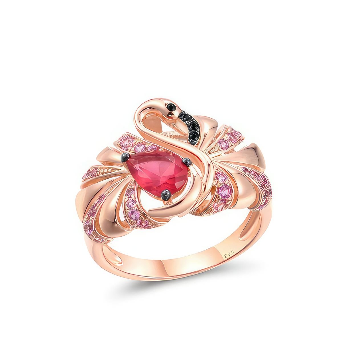 Sterling Silver Flamingo Ring Sterling Silver Flamingo Ring
