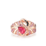 Sterling Silver Flamingo Ring Sterling Silver Flamingo Ring
