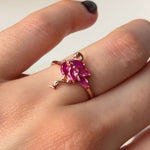 Sterling Silver Pink Flamingo Ring Sterling Silver Pink Flamingo Ring
