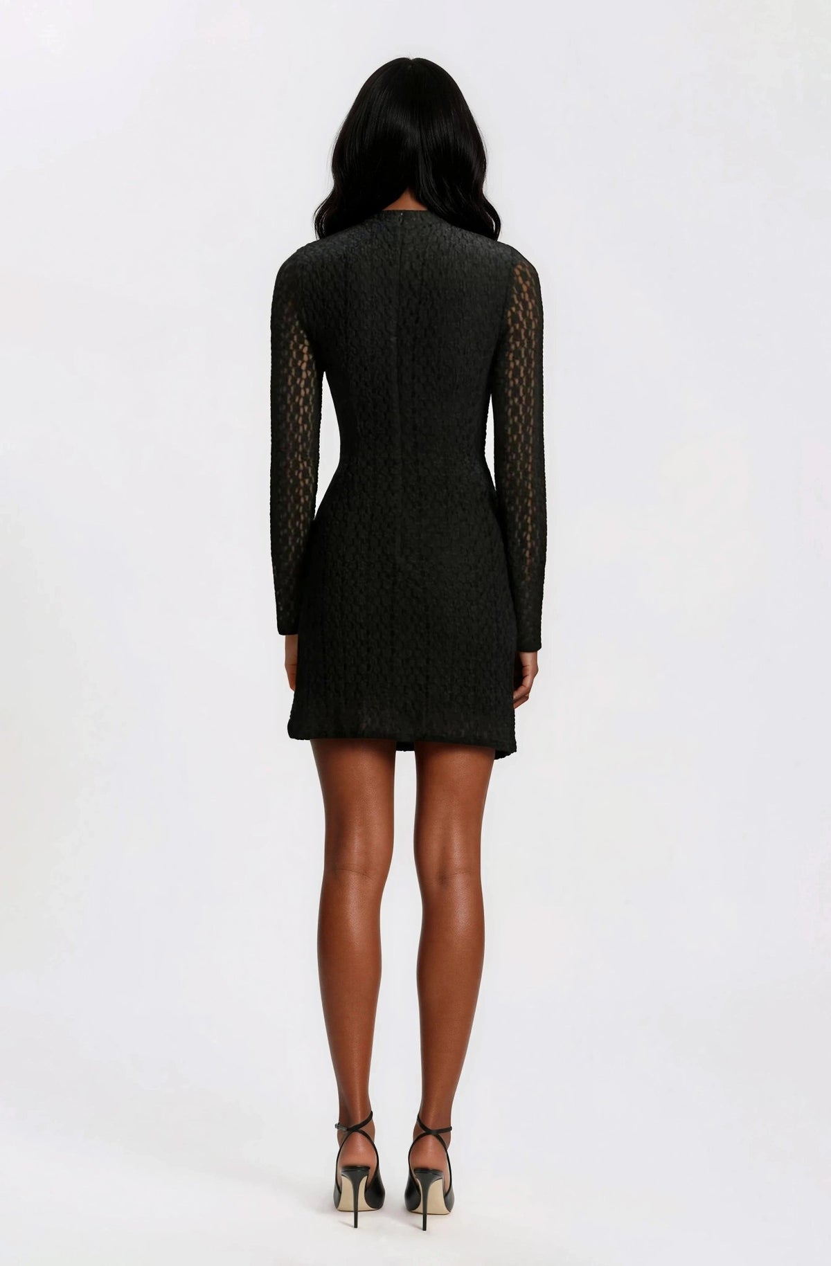Vezza Floral Mesh Dress – Black (Final Sale) Vezza Floral Mesh Dress – Black - XO, Tina
