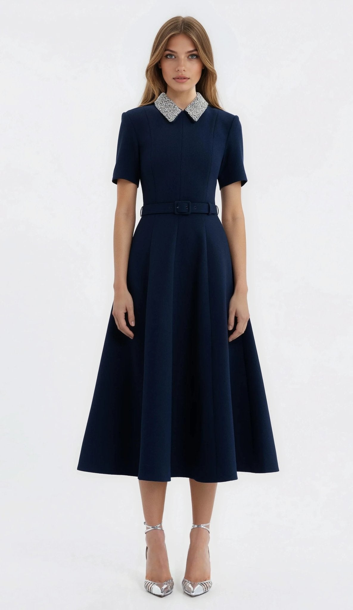 Xena S/S Midi – Navy Blue Xena S/S Midi – Navy Blue