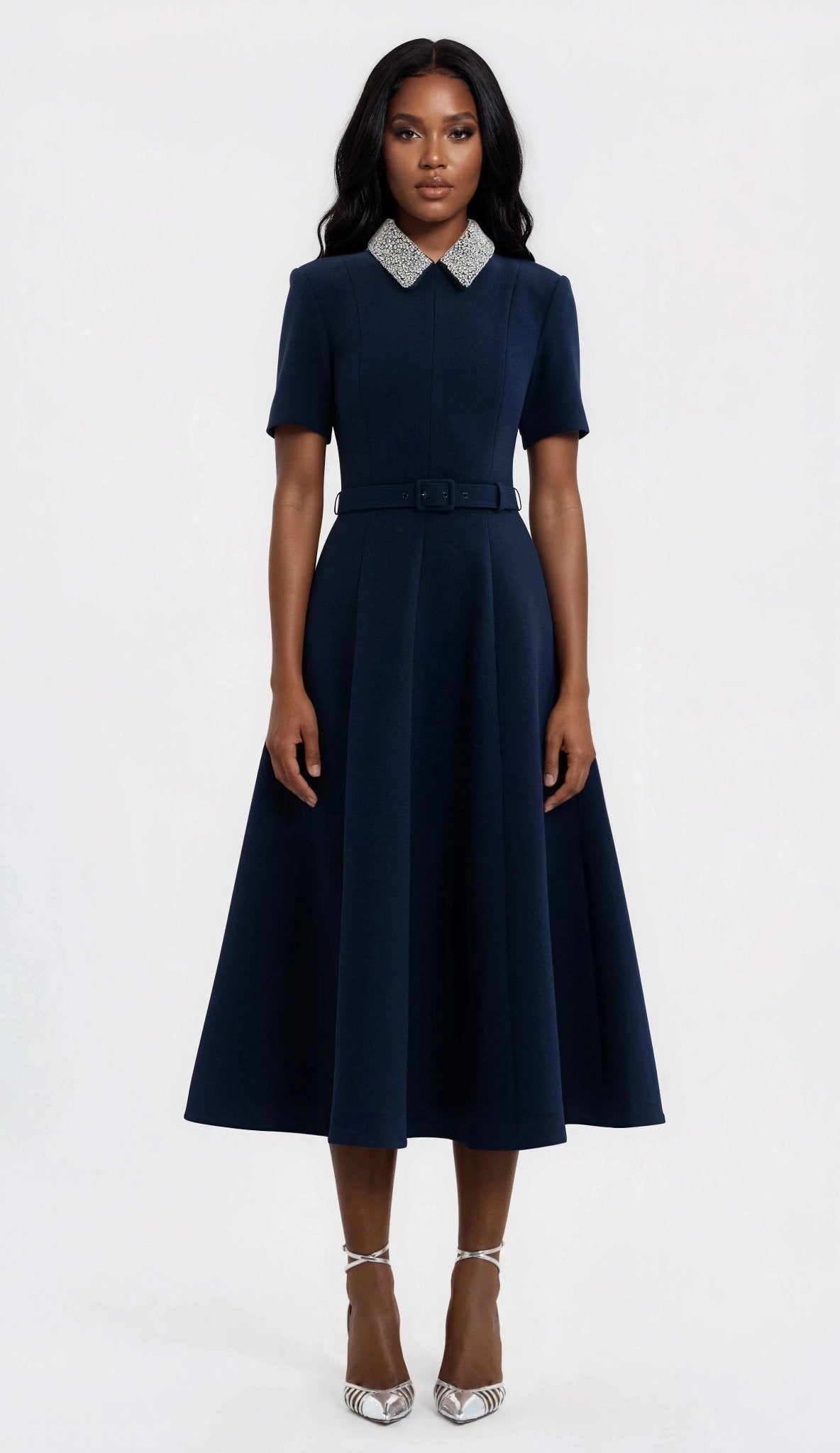 Xena S/S Midi – Navy Blue Xena S/S Midi – Navy Blue