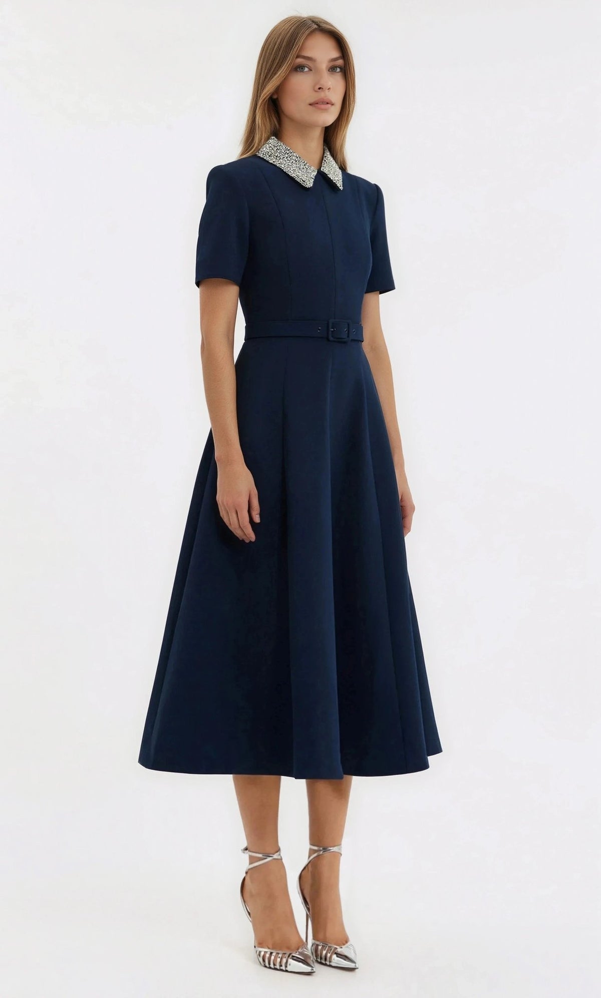 Xena S/S Midi – Navy Blue Xena S/S Midi – Navy Blue