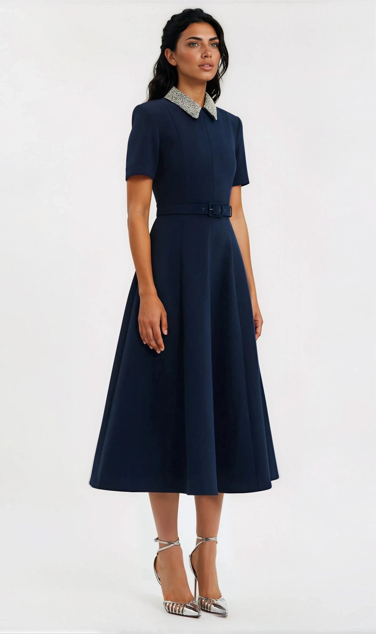 Xena S/S Midi – Navy Blue Xena S/S Midi – Navy Blue