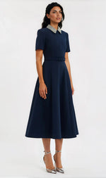 Xena S/S Midi – Navy Blue Xena S/S Midi – Navy Blue