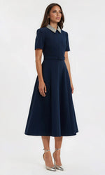 Xena S/S Midi – Navy Blue Xena S/S Midi – Navy Blue