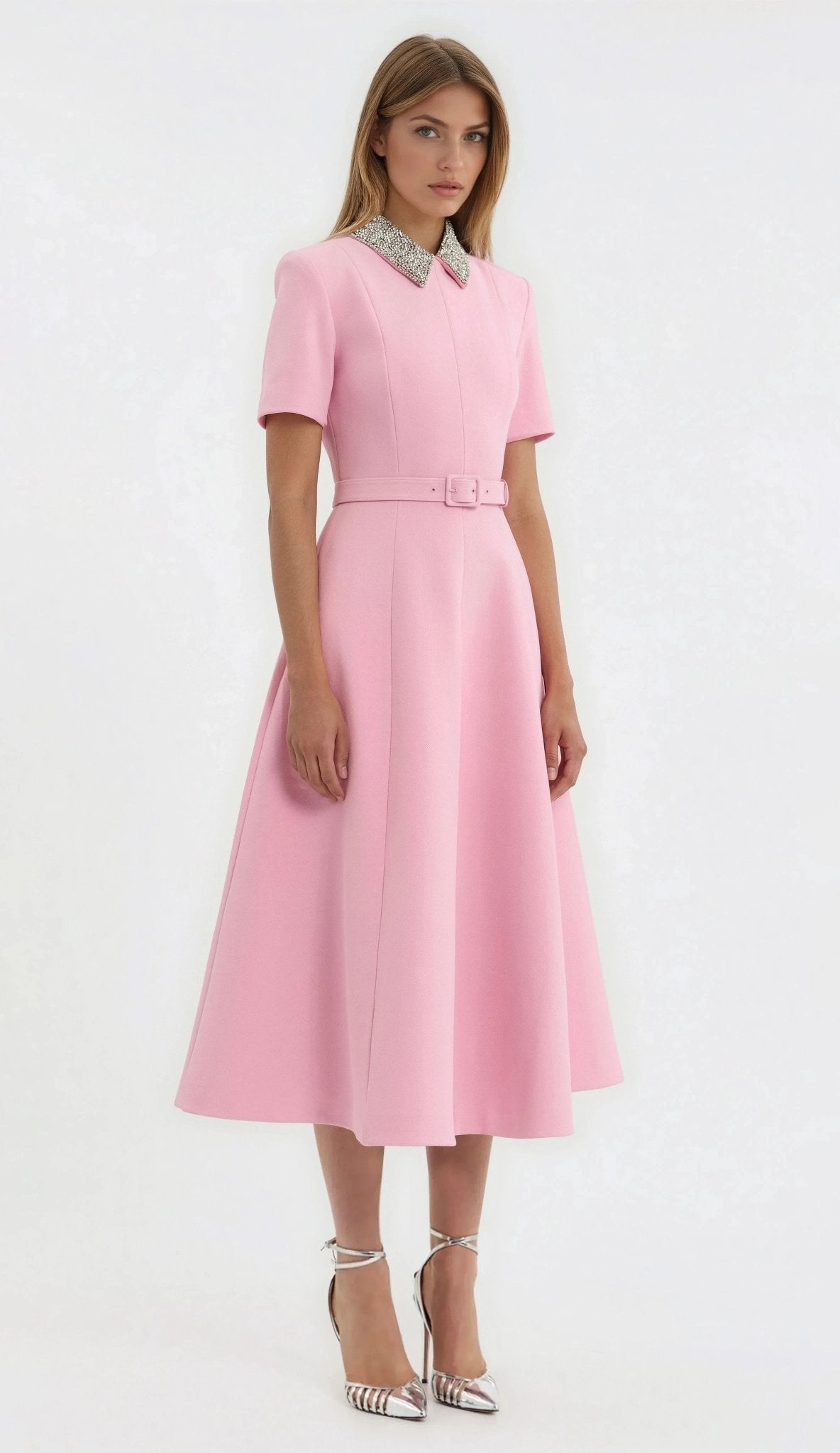 Xena S/S Midi – Pink Xena S/S Midi – Pink