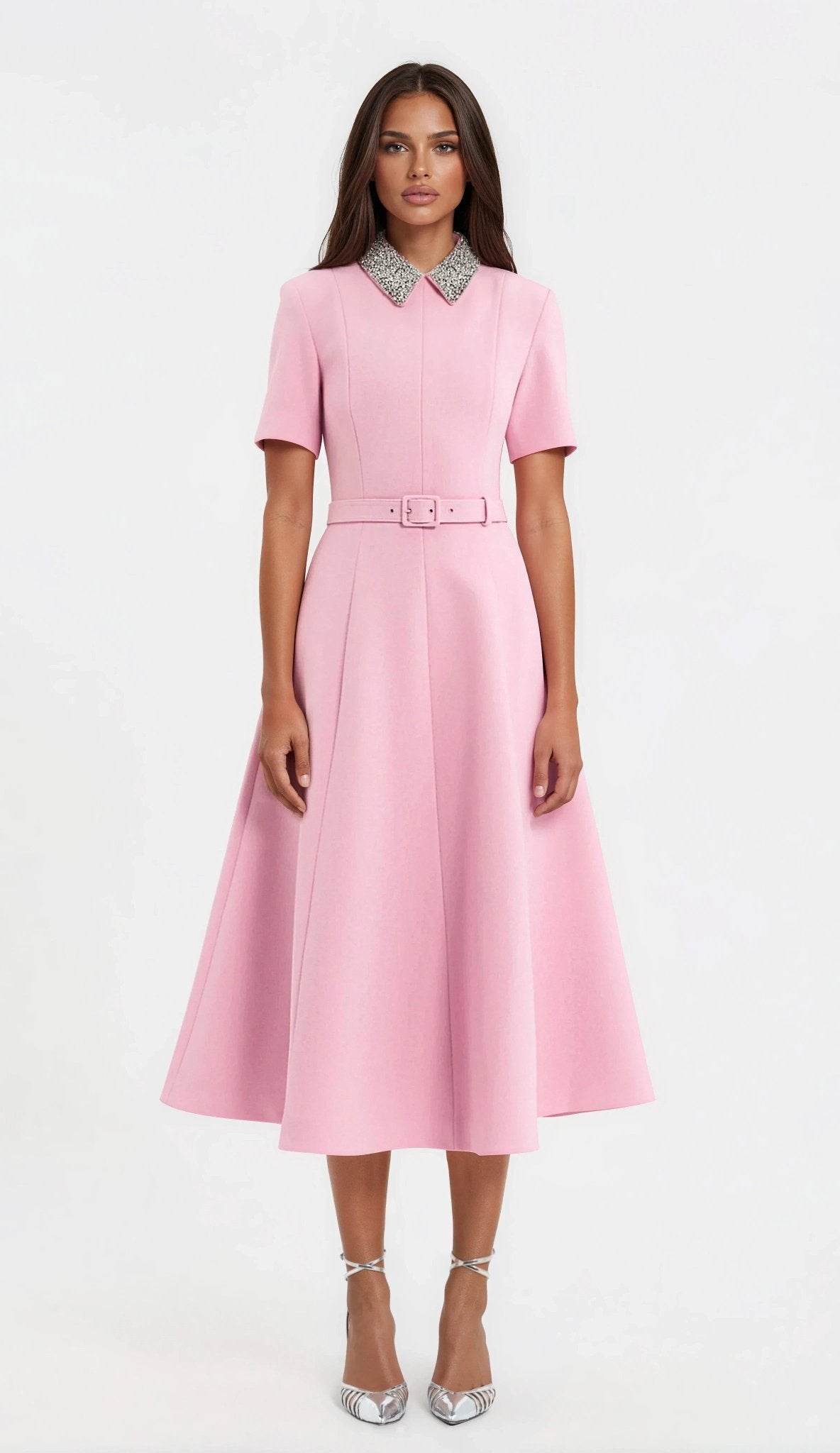 Xena S/S Midi – Pink Xena S/S Midi – Pink