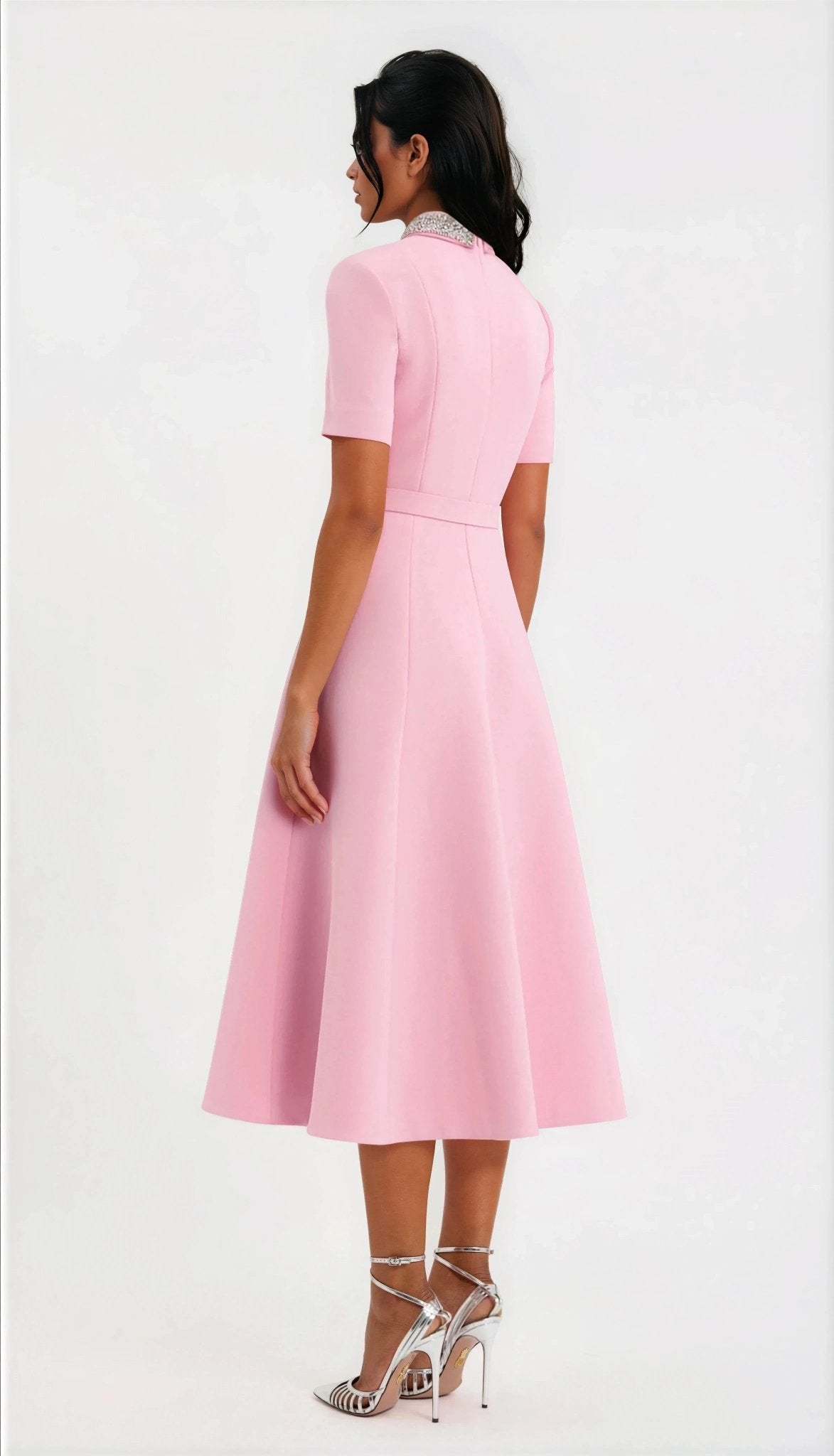 Xena S/S Midi – Pink Xena S/S Midi – Pink