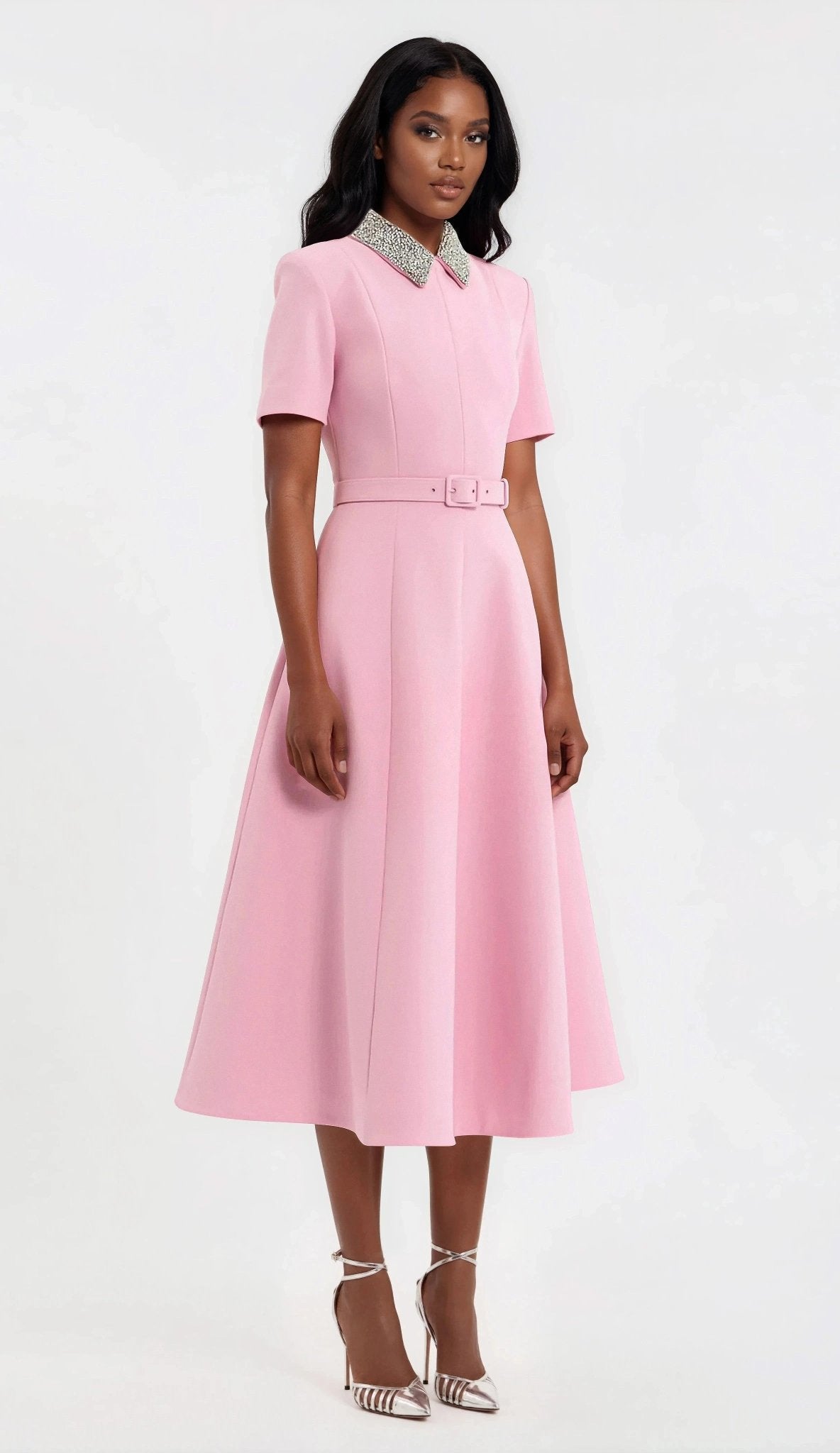 Xena S/S Midi – Pink Xena S/S Midi – Pink