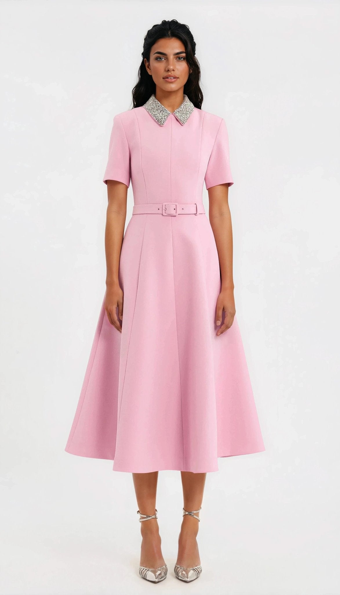 Xena S/S Midi – Pink Xena S/S Midi – Pink