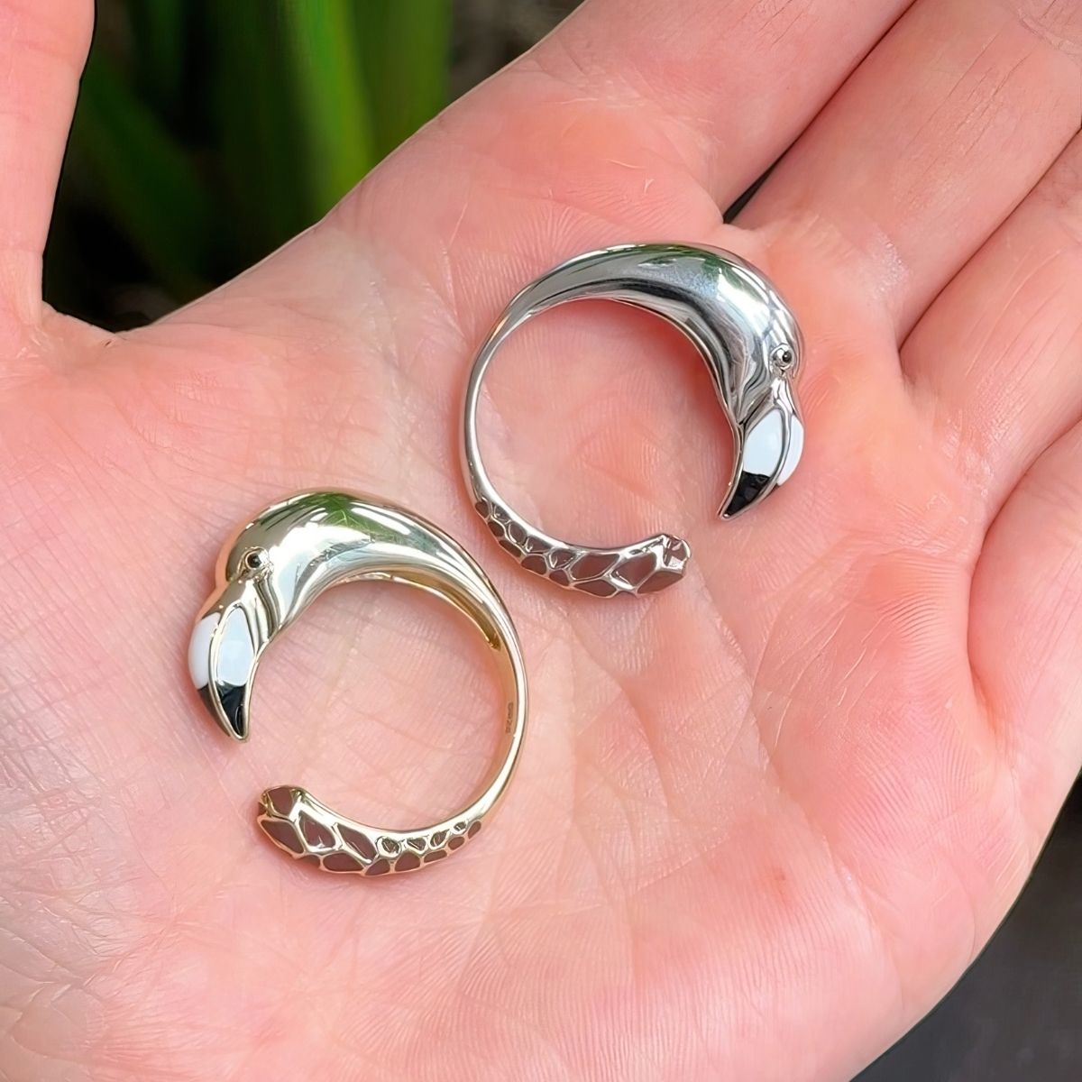 Designer Flamingo Rings