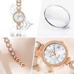 Women's Pearl Bracelet Watch